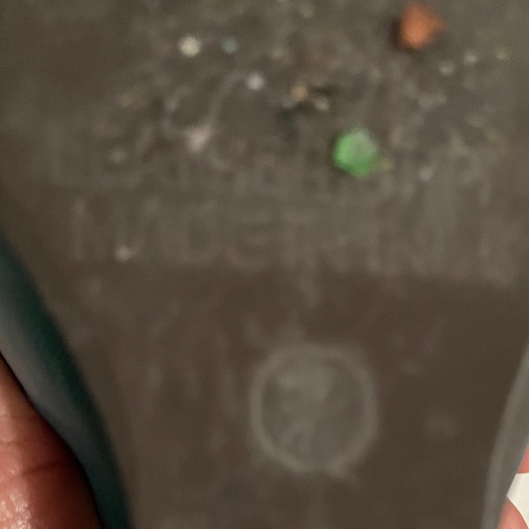 Seychelles Women’s Aqua Teal Open Toe Wedge Sandals Women Leather Sz 7 - Picture 7 of 9